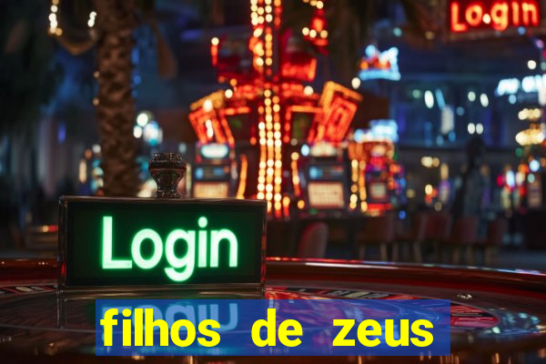 filhos de zeus mitologia grega